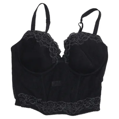 Bustier (Noir) de Timor Élasthane, Polyamide, Viscose