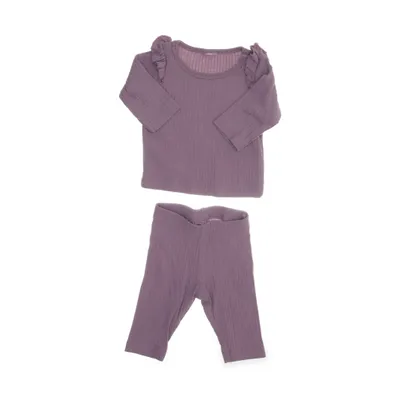 Set (Lila) från H&M Bomull, Elastan