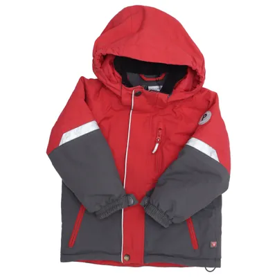 Skidjacka (Röd, Grå, Svart) från Polarn O. Pyret Polyamid, Återvunnen polyester
