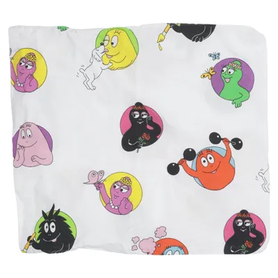 Kuddfodral (Vit, Flerfärgad) från Barbapapa