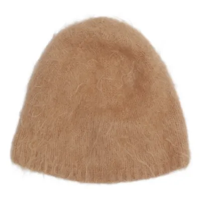 Beaniemössa (Brun) från H&M Elastan, Mohair, Polyamid, Ull
