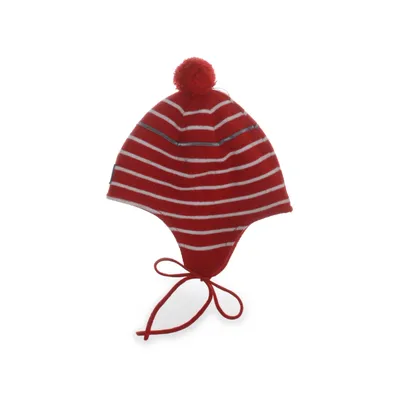 Toppluva (Röd, Vit) från Polarn O. Pyret Akryl, Merinoull