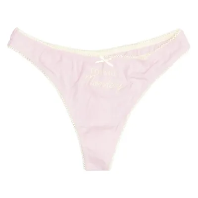 Stringtrosor (Rosa, Gul) från Lounge Bambu, Elastan