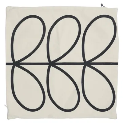 Prydnadskudde (Svart, Vit) från Orla Kiely