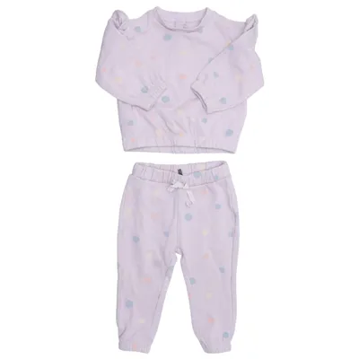 Loungewear (Lila, Meerkleurig) van Gémo Katoen, Elastaan, Polyester
