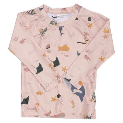 Badtröja (Beige, Flerfärgad) från Liewood Elastan, Polyamid, Polyester