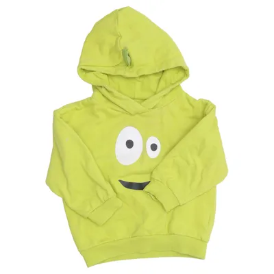 Hoodie (Green) from Babblarna Cotton, Polyester