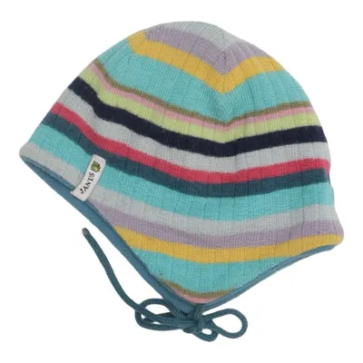 Hat (Blue, Multicolored) from Janus Polyester, Wool