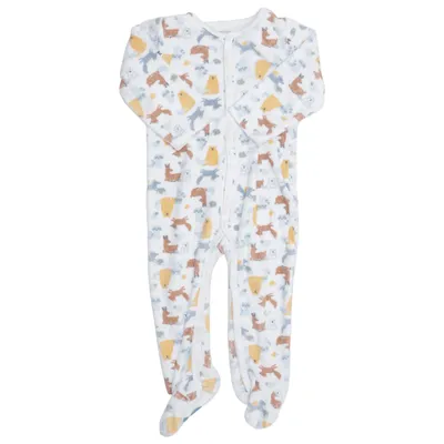 Rompers (White, Multicolored) from Inextenso Cotton, Polyester