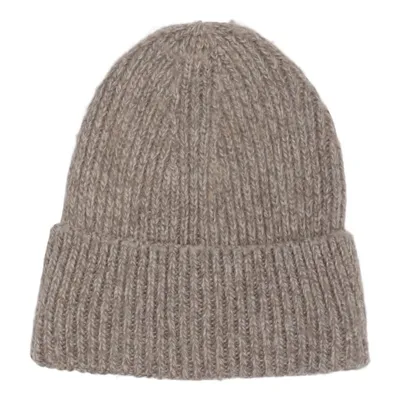 Beaniehue (Beige) fra Softer Days Polyester, Uld