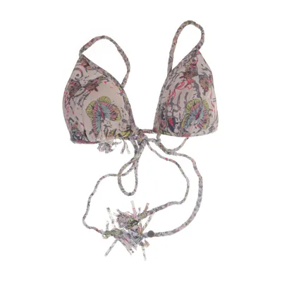 Bikini top (Beige, Multicolored) from Odd Molly Elastane, Polyester, Polyurethane