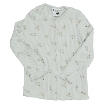 Lange mouwen shirt (Groen, Geel) van Rikiki Katoen, Elastaan