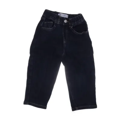Spijkerbroek (Blauw) van Zara Katoen, Elastaan, Polyester
