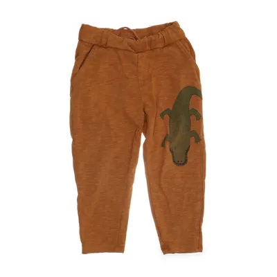 Joggingbroek (Oranje, Groen) van Mini Rodini Katoen, Modal