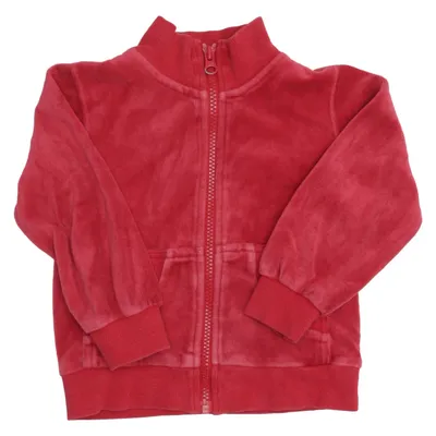 Jacka (Röd) från Kids by Lindex Bomull, Polyester