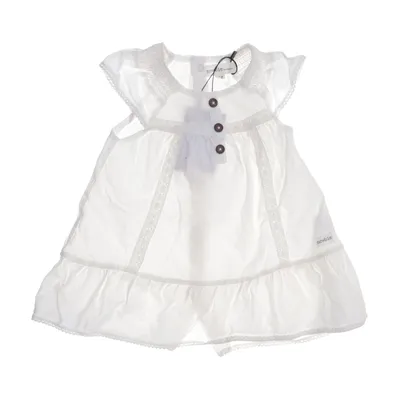 Dress (White) from Newbie by KappAhl Organic cotton