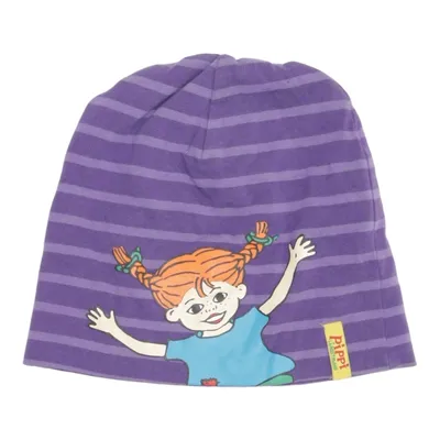 Beaniemössa (Lila) från Åhléns Bomull, Elastan
