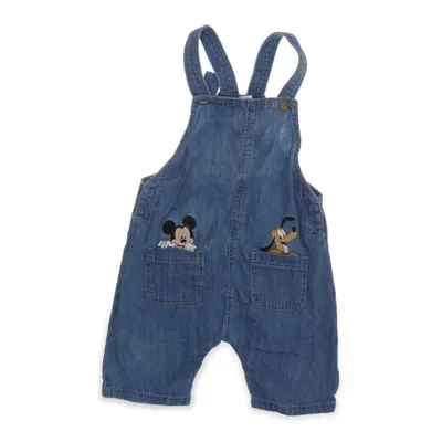 Hängselshorts (Blå) från H&M x Disney Bomull
