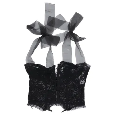 Bustier (Svart) Elastan, Polyamid