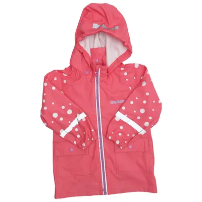 Regnjacka (Rosa, Vit) från Rainbusters Polyester