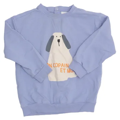 Sweatshirt (Bleu, Multicolore) de Hema Élasthane, Coton biologique