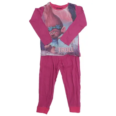Pajamas (Pink) from Dreamworks Trolls Cotton