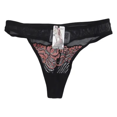 Strings (Noir, Rose) de Rosa Junio Élasthane, Polyamide