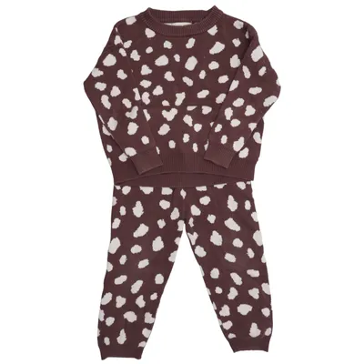 Set (Bruin, Beige) van Mixed Grill Katoen