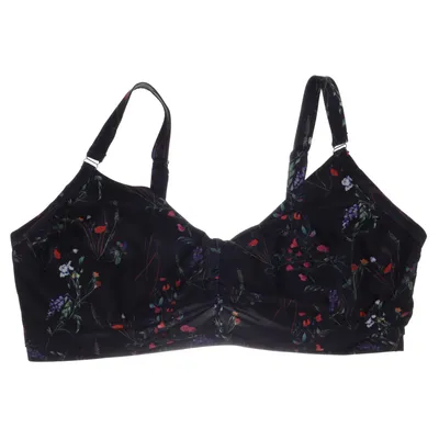 Bikiniöverdel (Svart, Flerfärgad) från Swim by Zizzi Elastan, Polyester