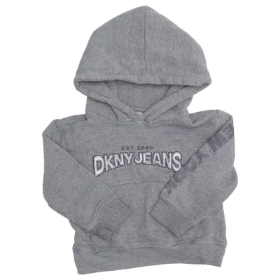 Hoodie (Gray) from DKNY Jeans Cotton, Polyester