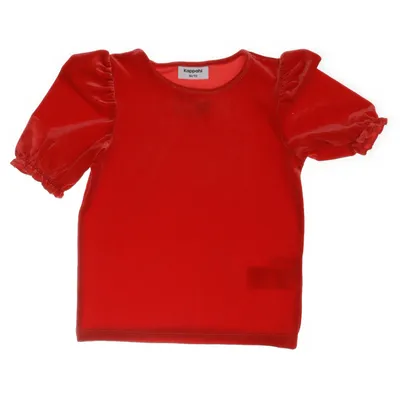 Top (Rød) fra KappAhl Elastan, Polyester