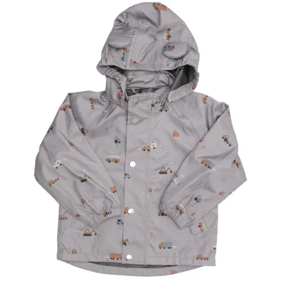 Regenjack (Grijs, Meerkleurig) van Liewood Gerecycled polyester