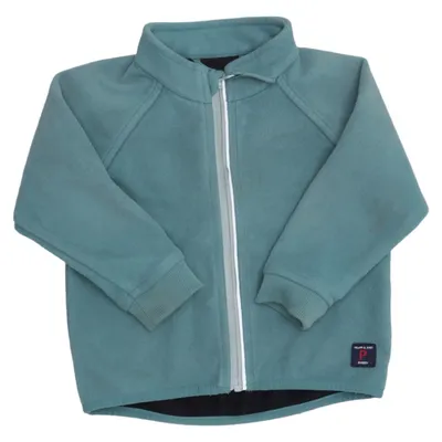 Fleecejakke (Grøn) fra Polarn O. Pyret Polyester