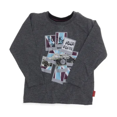 Långärmad t-shirt (MINI) från Name It Mini Bomull, Elastan