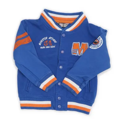 Bomberjacka (Blå, Vit, Orange) från Kids by Lindex Bomull, Polyester