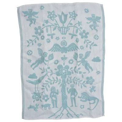 Keukenhanddoek (Blauw, Wit) van Klässbols Linnen