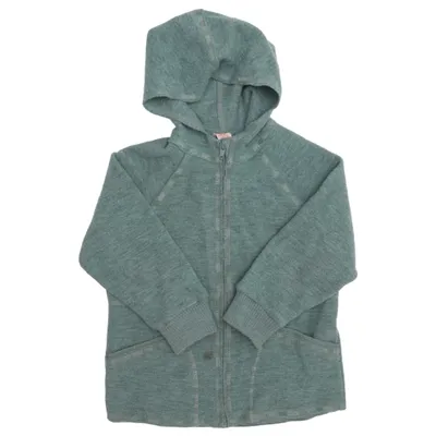 Hoodie (Green) from Engel Wool