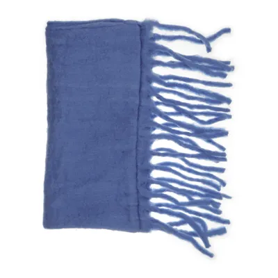 Kuddfodral (Blå) från Lagerhaus Akryl, Polyester, Ull