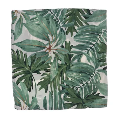 Prydnadskudde (Grön, Vit, Flerfärgad) från ICA Bomull, Polyester