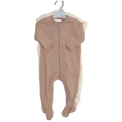 Sparkedragt (Beige, Brun) fra Lindex Baby Bomuld