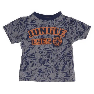 T-shirt (Blue, Gray, Orange) from TQF Collection Cotton