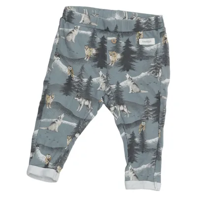 Pants (Blue, Gray, White) from Newbie by KappAhl Cotton, Elastane