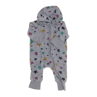 Onesie (Gray, Multicolored) from Polarn O. Pyret Cotton, Polyester