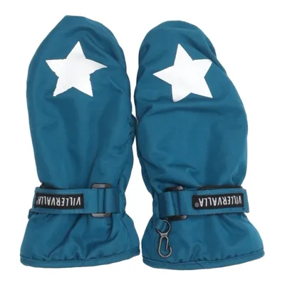 Mittens (Blue, Silver) from Villervalla Polyester