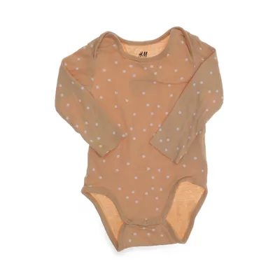 Sparkdräkt (Beige, Vit) från H&M Basic Bomull