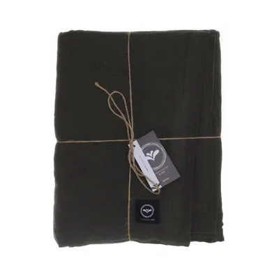 Bordsduk (Grön) från Recycled by Wille Återvunnen bomull, Återvunnen polyester