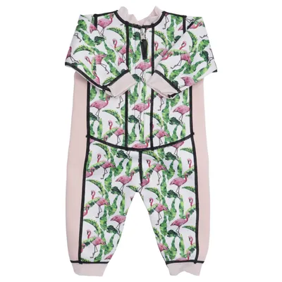 Combinaison de plongée (Rose, Vert, Blanc) de Warmsy Polyester