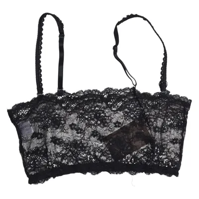 Bralette (Black) from Twill Elastane, Polyamide