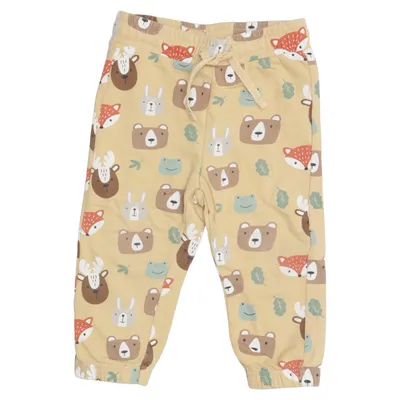 Joggingbroek (Beige, Meerkleurig) van Little Me Katoen