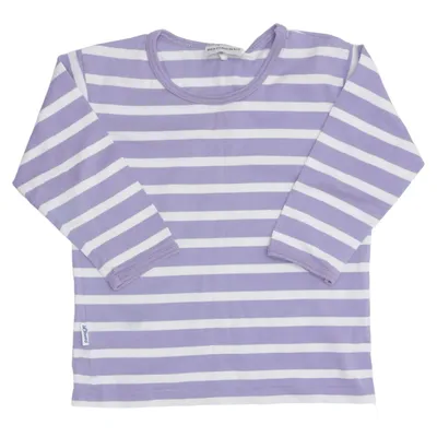 Långärmad t-shirt (Lila, Vit) från Marimekko